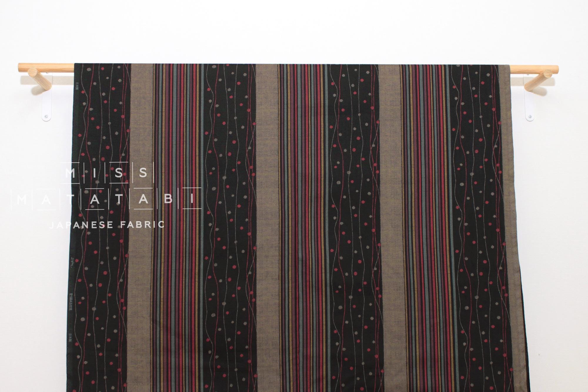 Japanese Fabric River Flow - E - 50cm