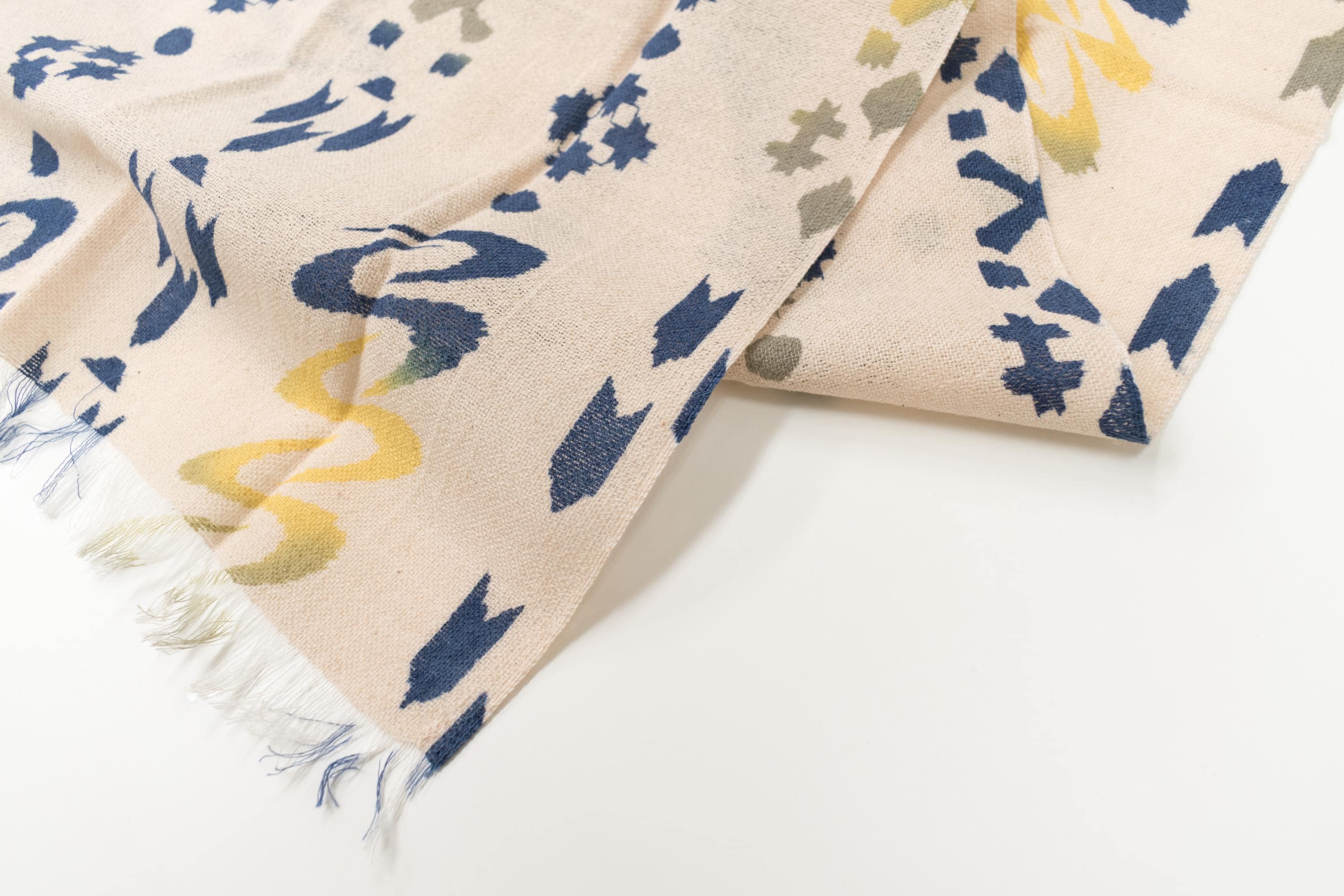Shokunin Collection Hand-printed Chusen Japanese TEWSEN Tenugui Short Scarf - Amanogawa Milky Way