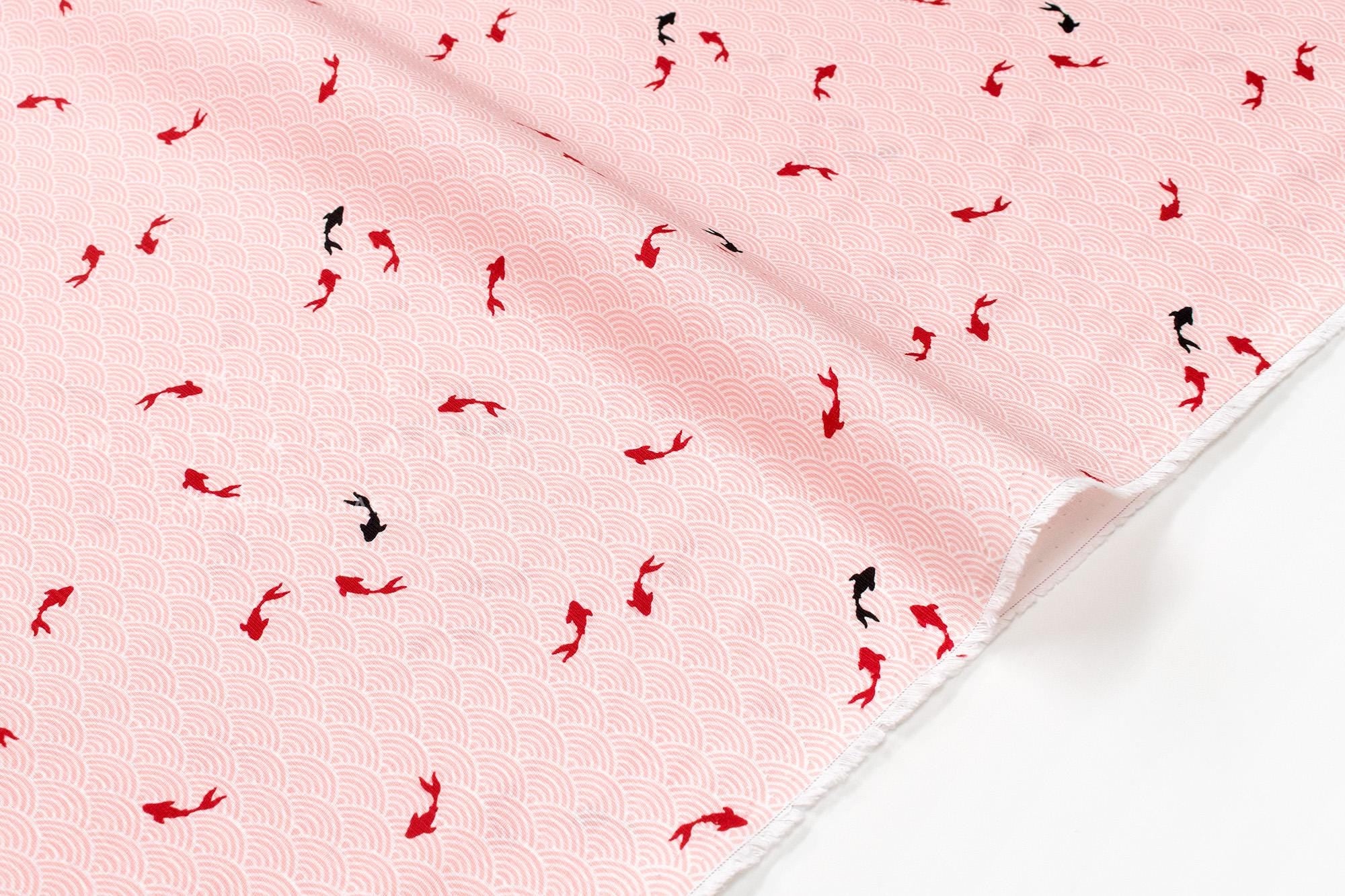 Japanese Fabric Koi Pond - B - 50cm