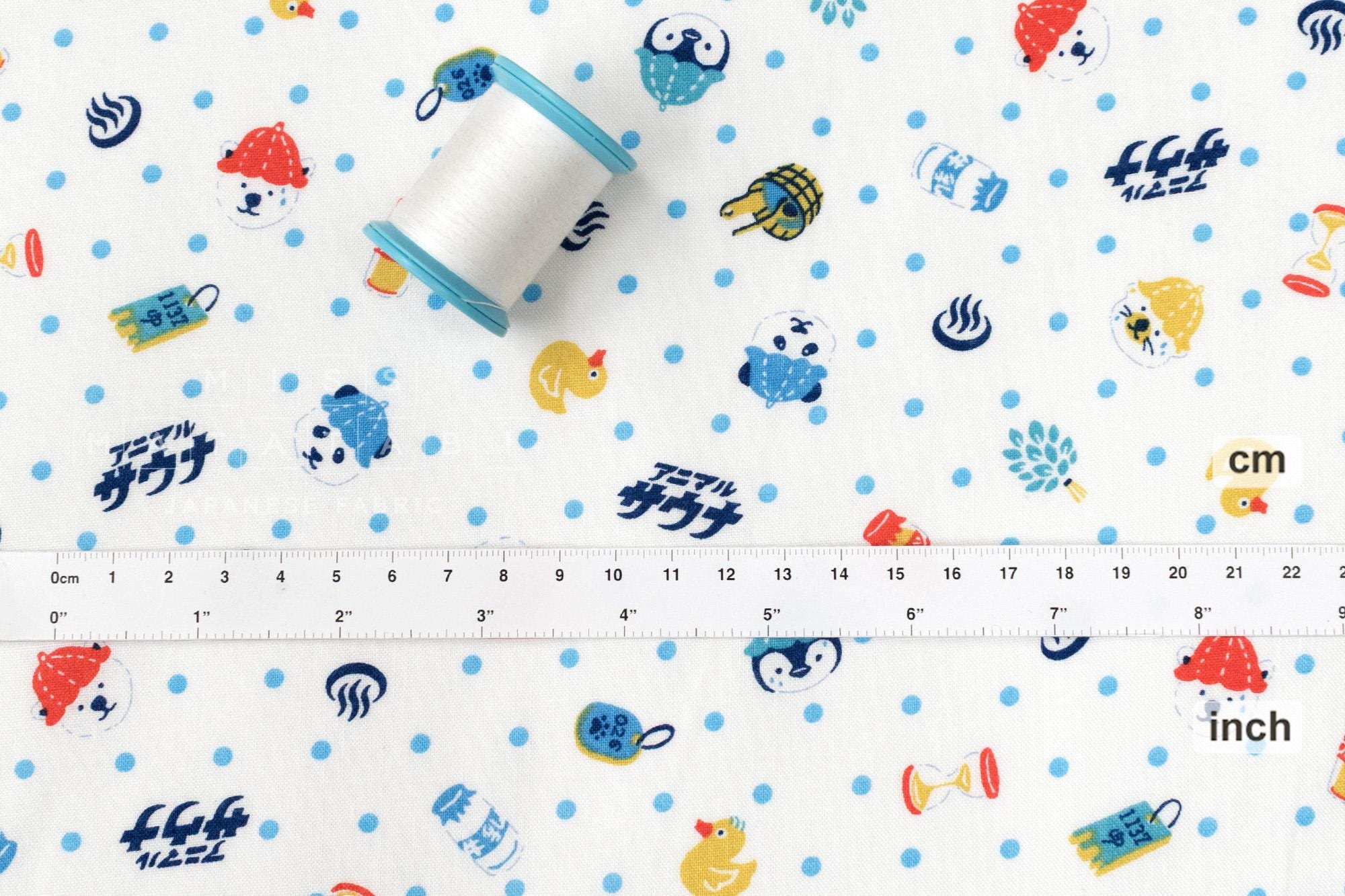 Japanese Fabric Sauna Animals - A - 50cm