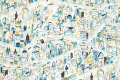 Japanese Fabric Cats Take Flight - C - 50cm