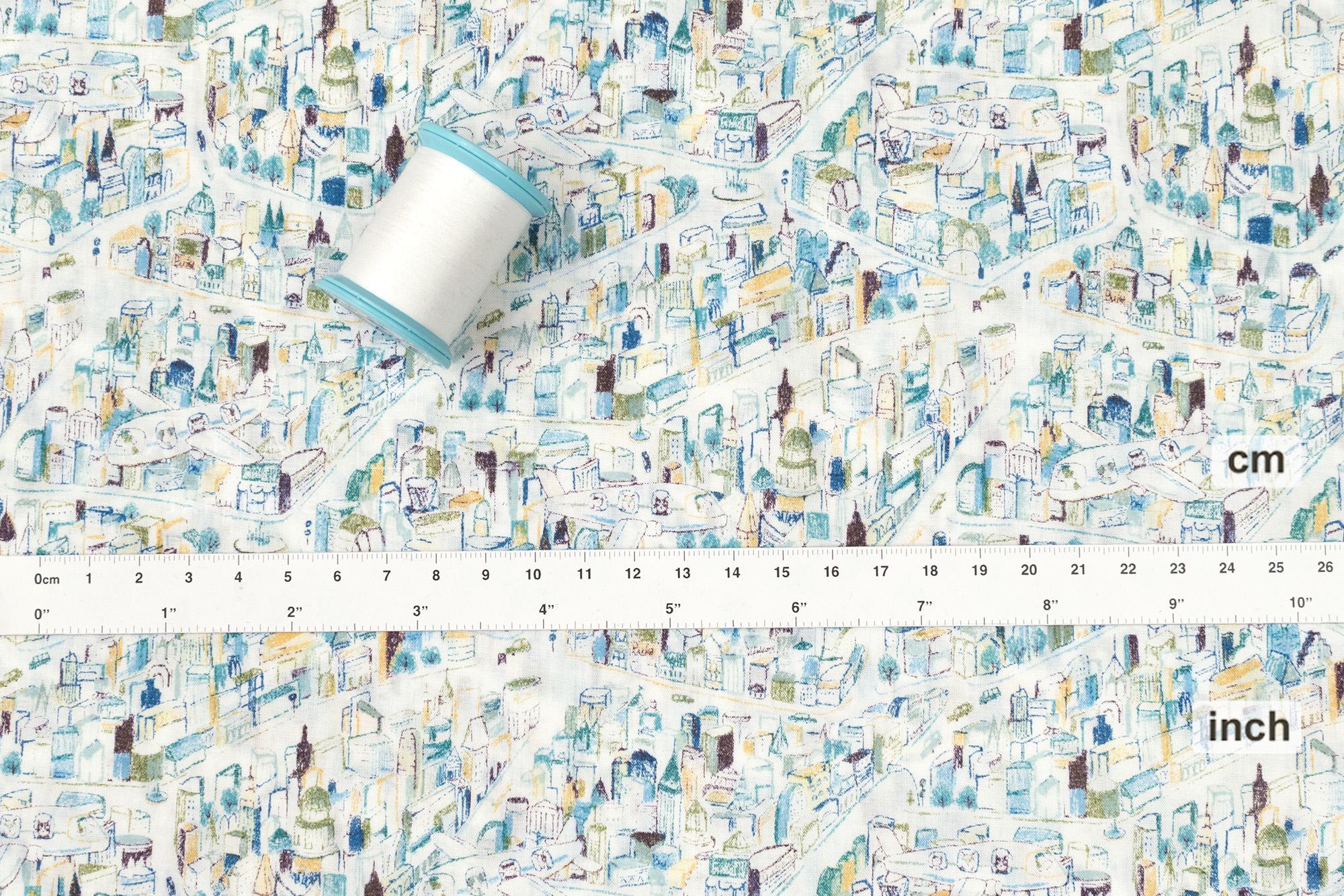 Japanese Fabric Cats Take Flight - C - 50cm