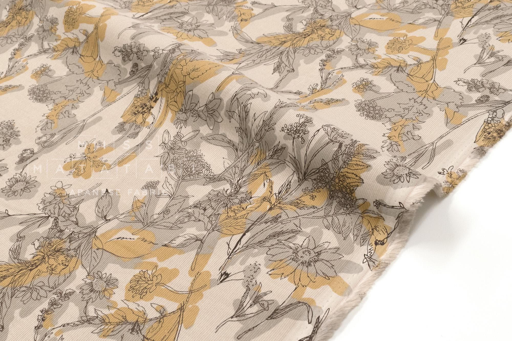 Japanese Fabric Corduroy Hailey - B - 50cm