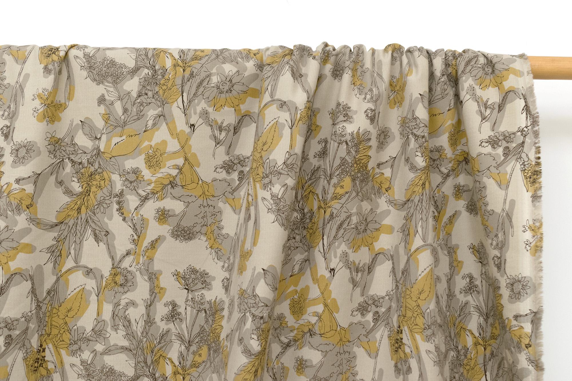 Japanese Fabric Corduroy Hailey - B - 50cm