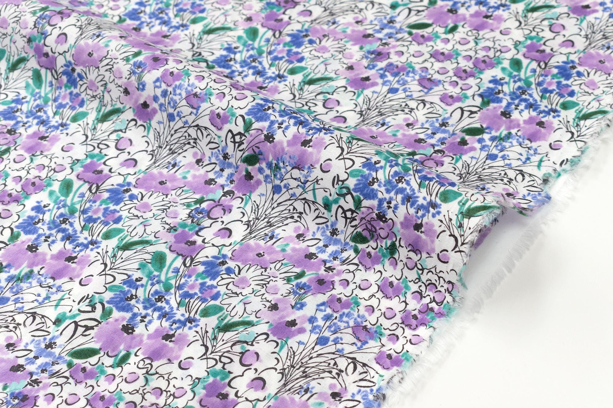 Japanese Fabric Vintage Floral - 50cm