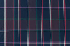 DEADSTOCK Japanese Fabric Yarn Dyed Plaid - navy - 50cm