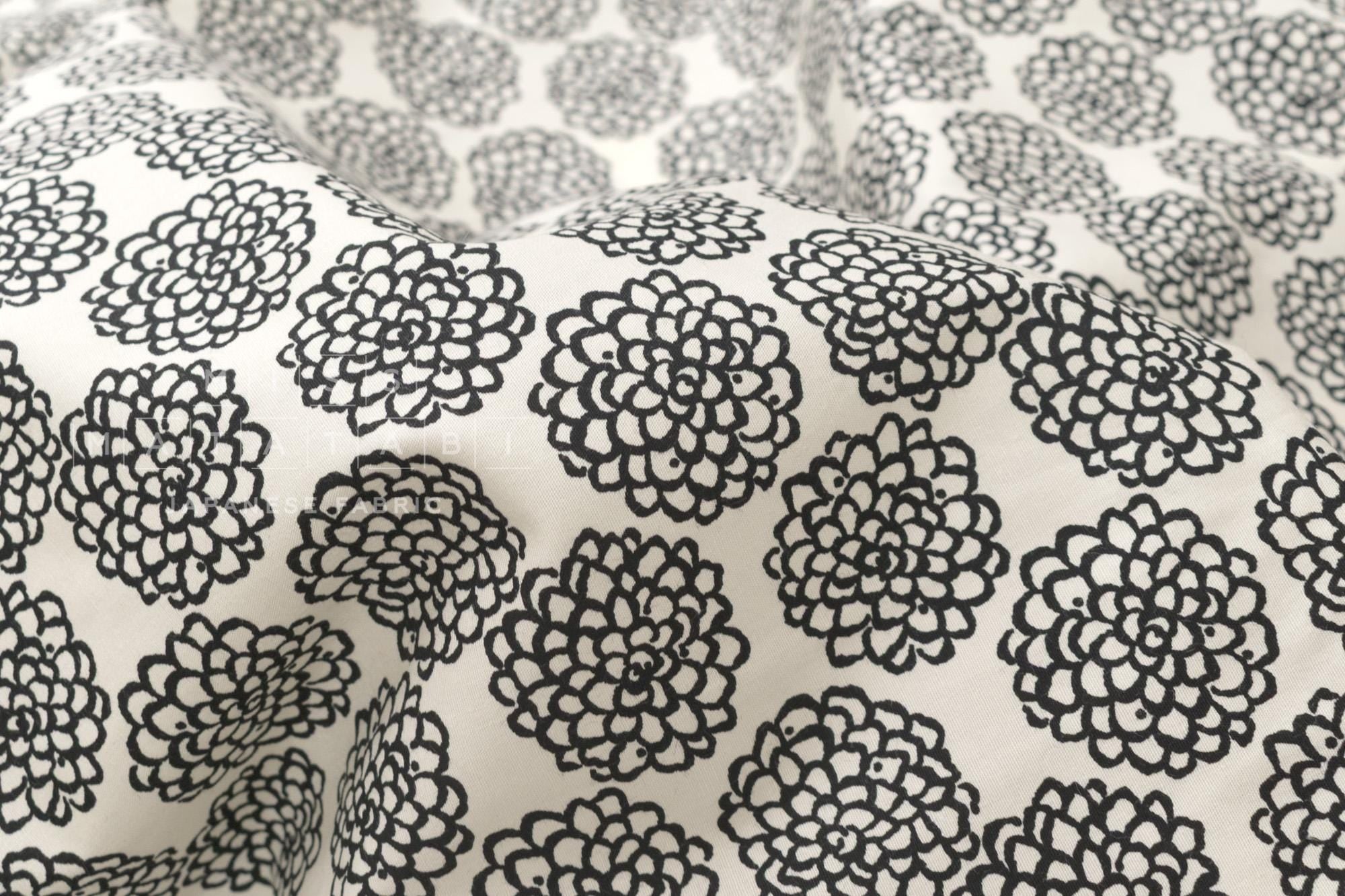 Japanese Fabric Mini Dahlia - B - 50cm