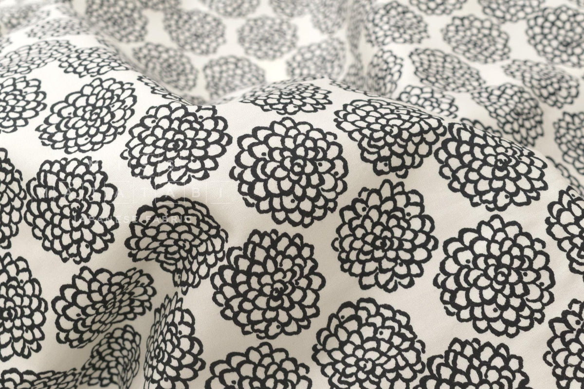 Japanese Fabric Mini Dahlia - B - 50cm