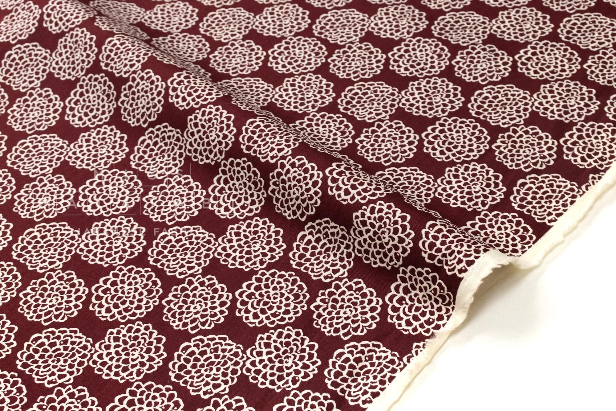 Japanese Fabric Mini Dahlia - F - 50cm