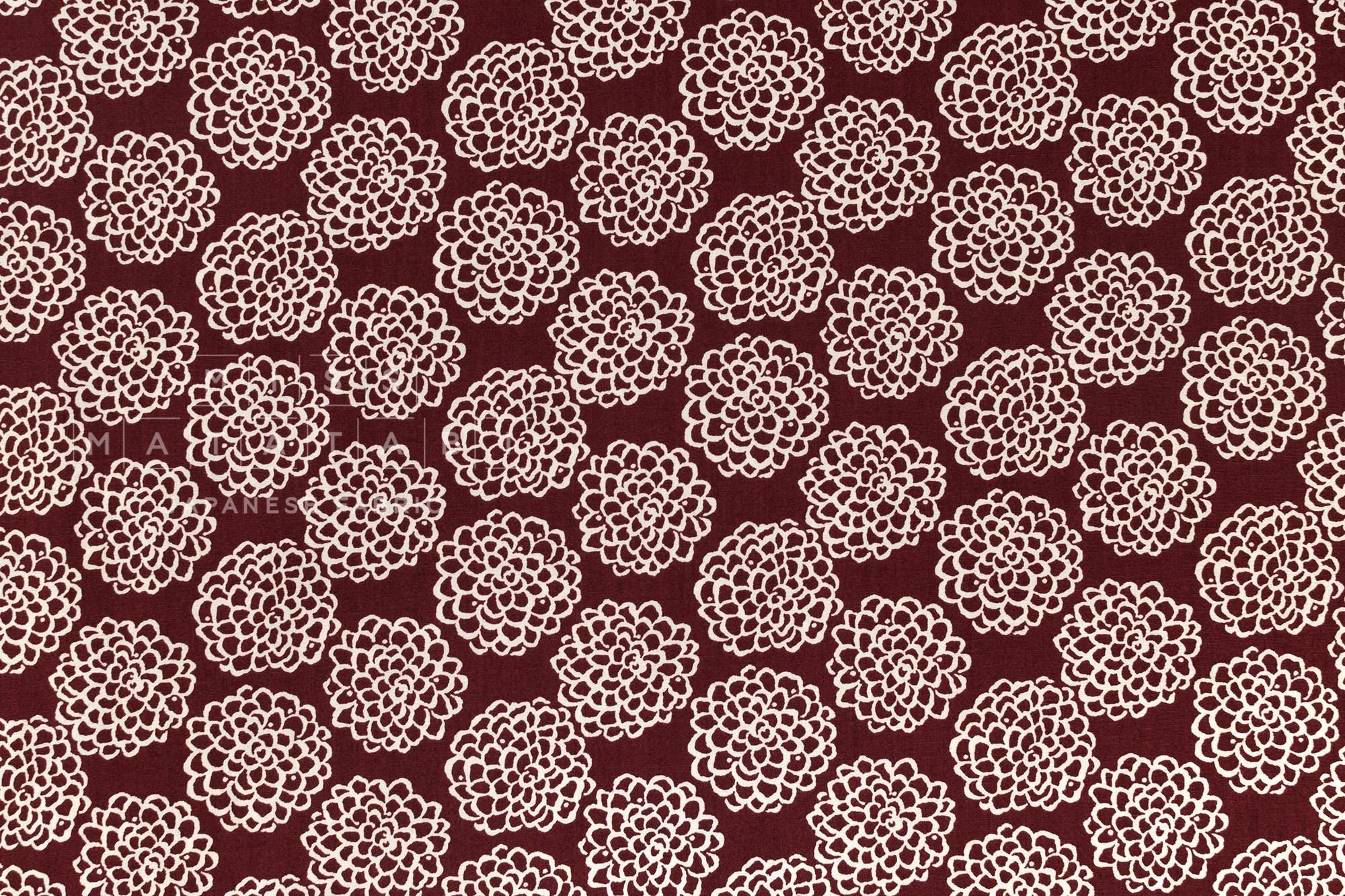 Japanese Fabric Mini Dahlia - F - 50cm