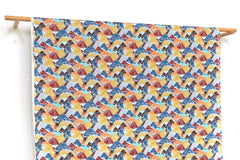 Japanese Fabric Misty Mountains - C - 50cm