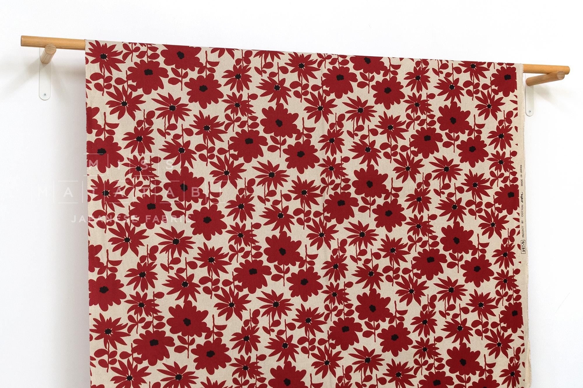 Japanese Fabric Daisy Daisy - B - 50cm