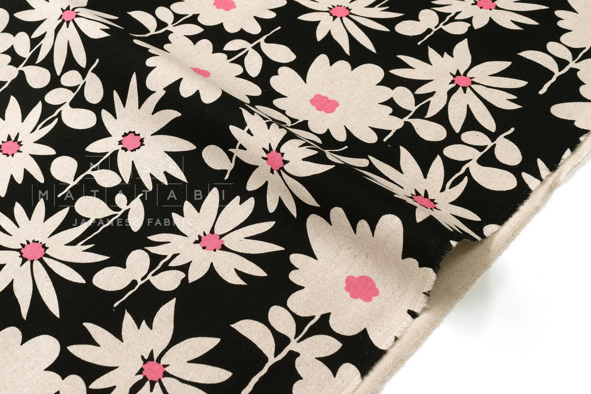 Japanese Fabric Daisy Daisy - D - 50cm