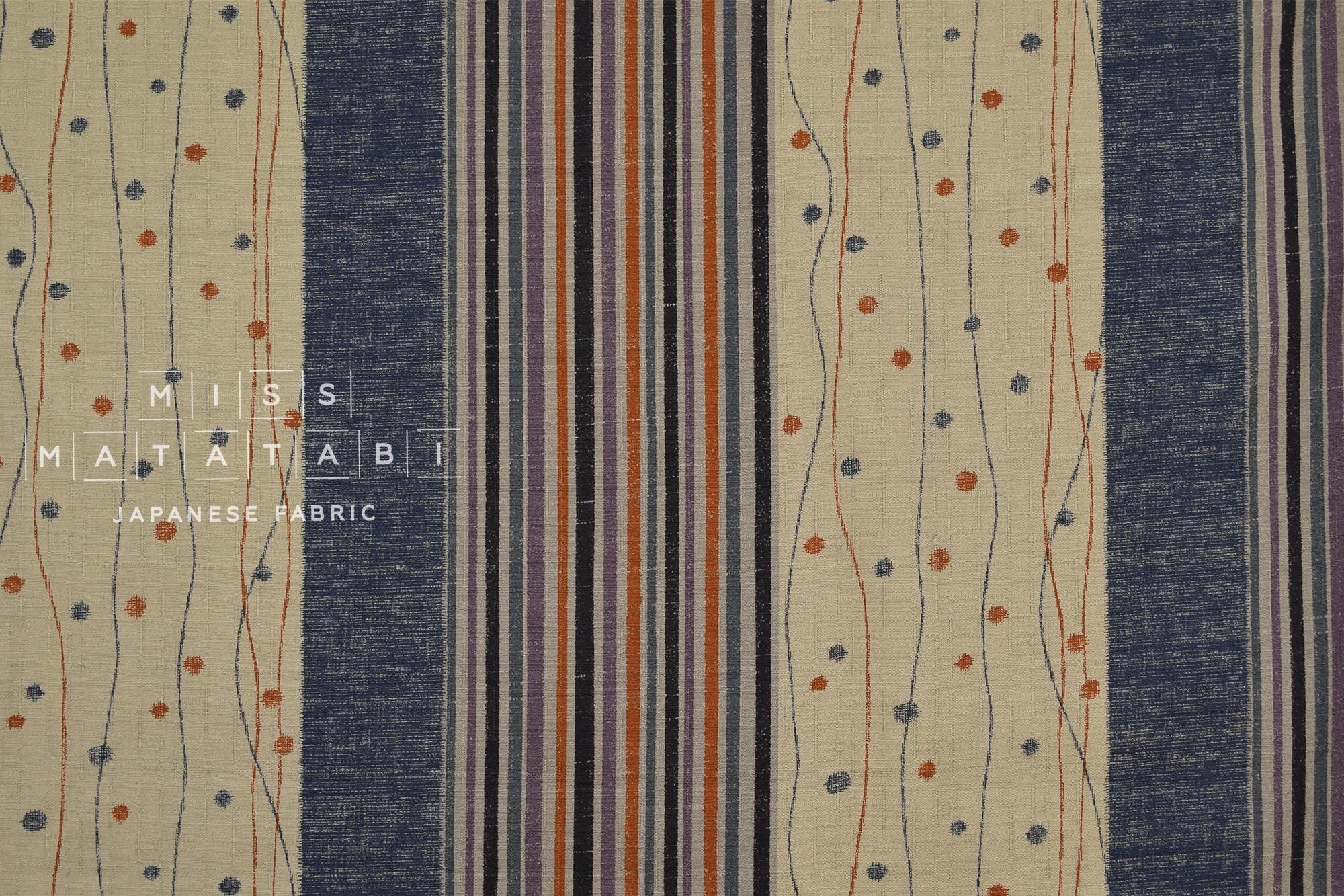 Japanese Fabric River Flow - B - 50cm