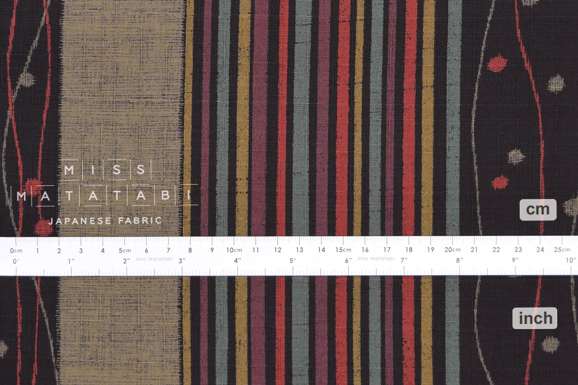 Japanese Fabric River Flow - E - 50cm