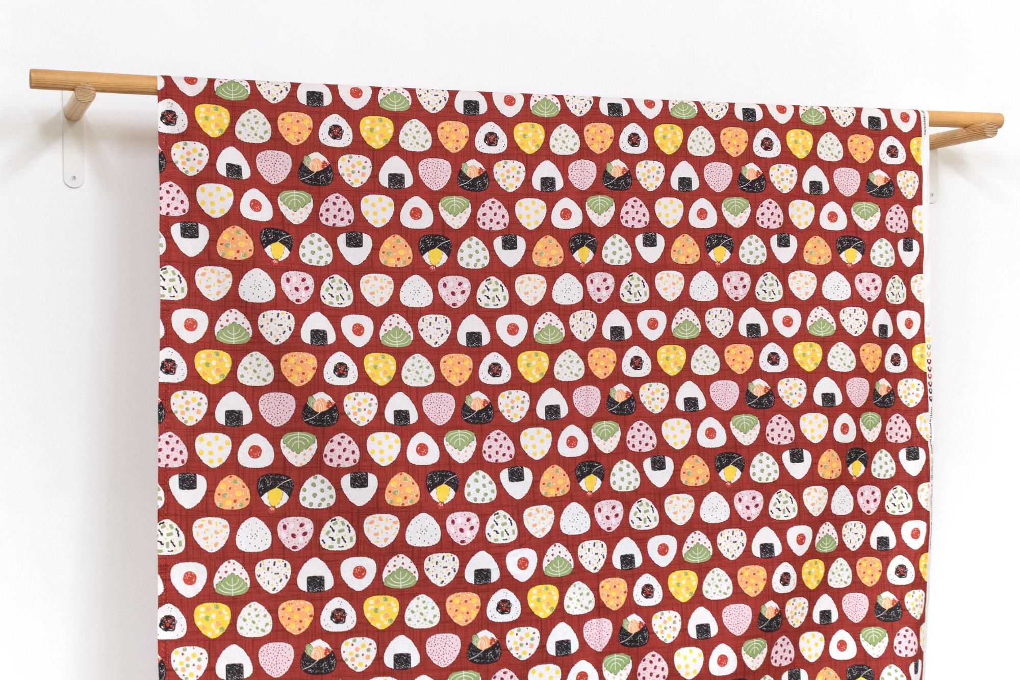 Japanese Fabric Onigiri Rice Balls - E - 50cm