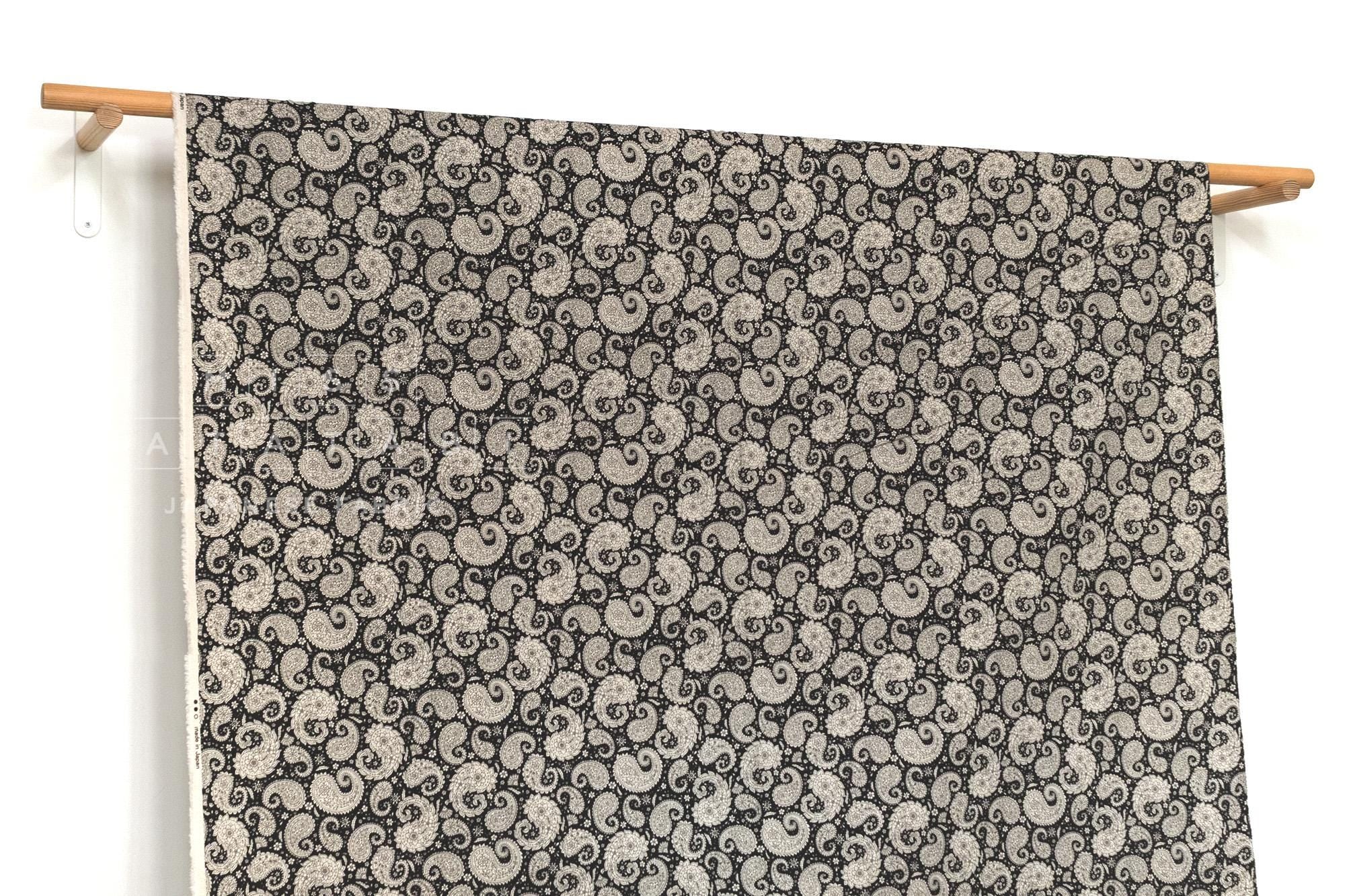 Japanese Fabric Modern Paisley - E - 50cm