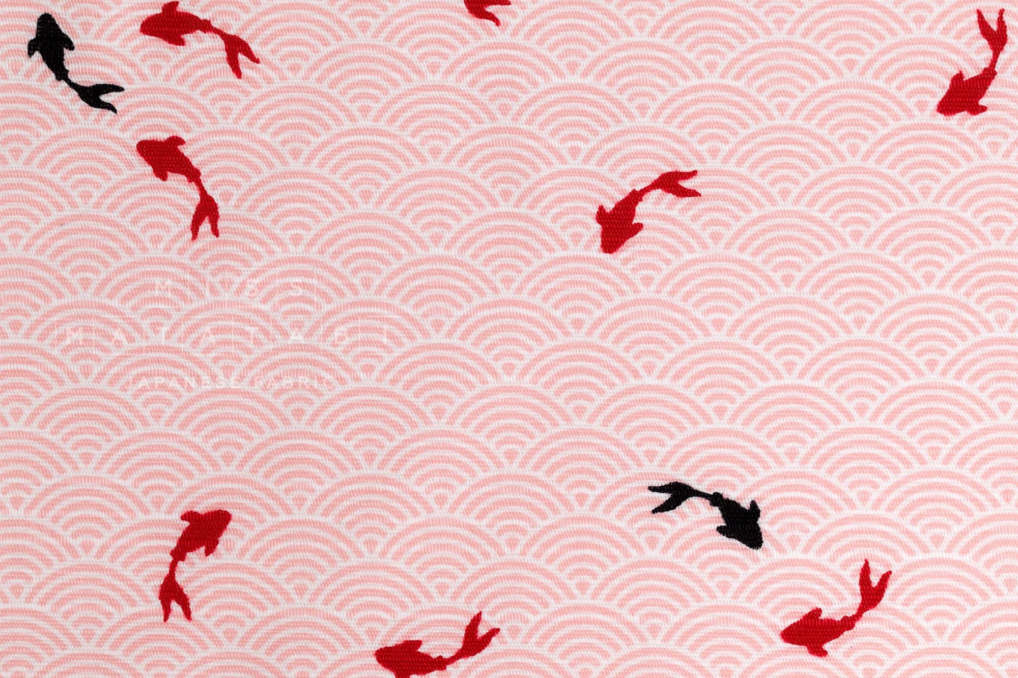 Japanese Fabric Koi Pond - B - 50cm