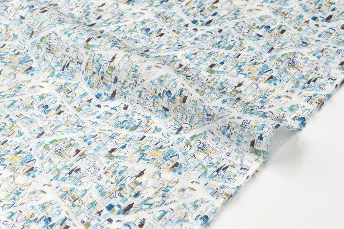 Japanese Fabric Cats Take Flight - C - 50cm