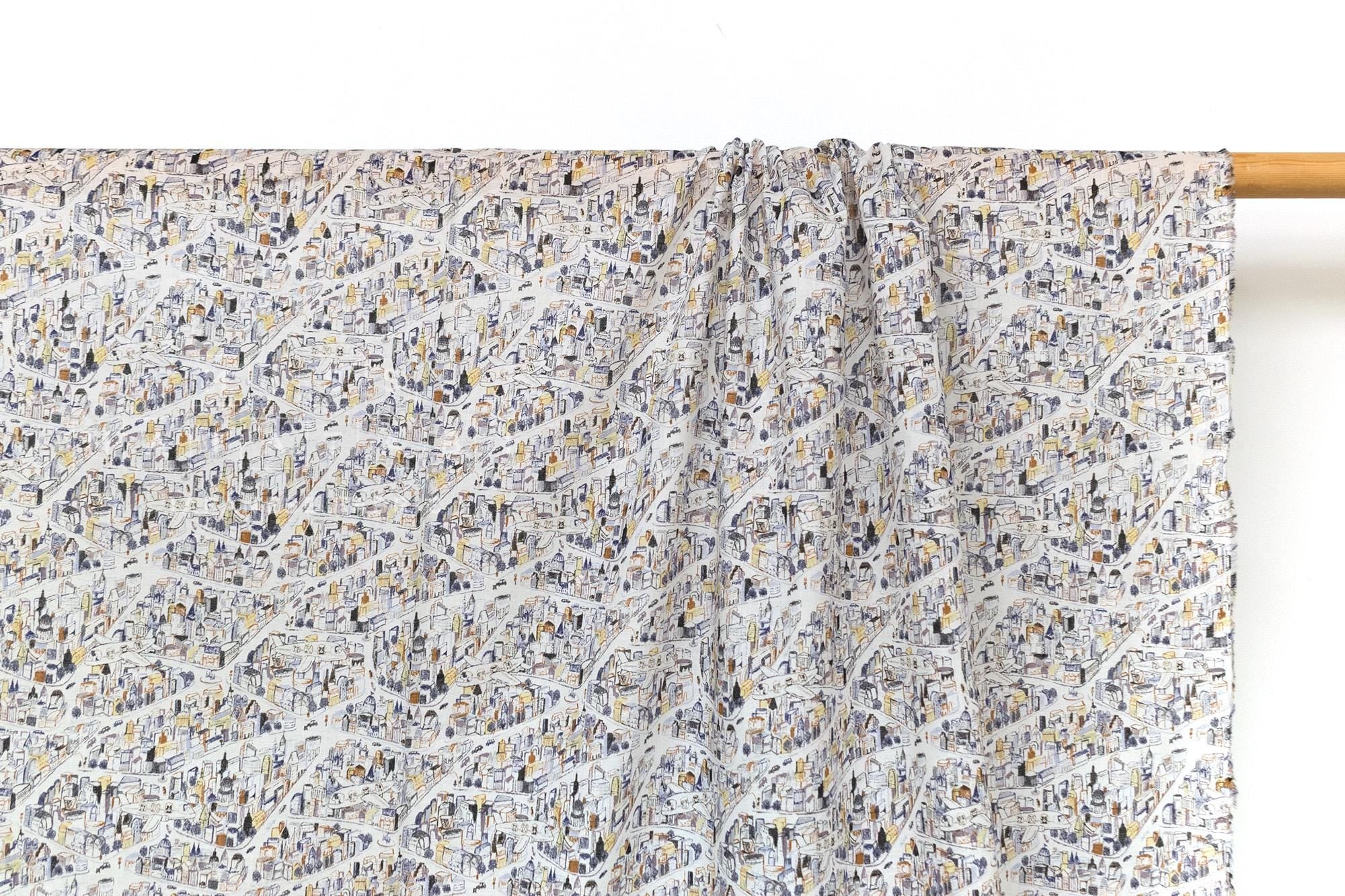 Japanese Fabric Cats Take Flight - E - 50cm