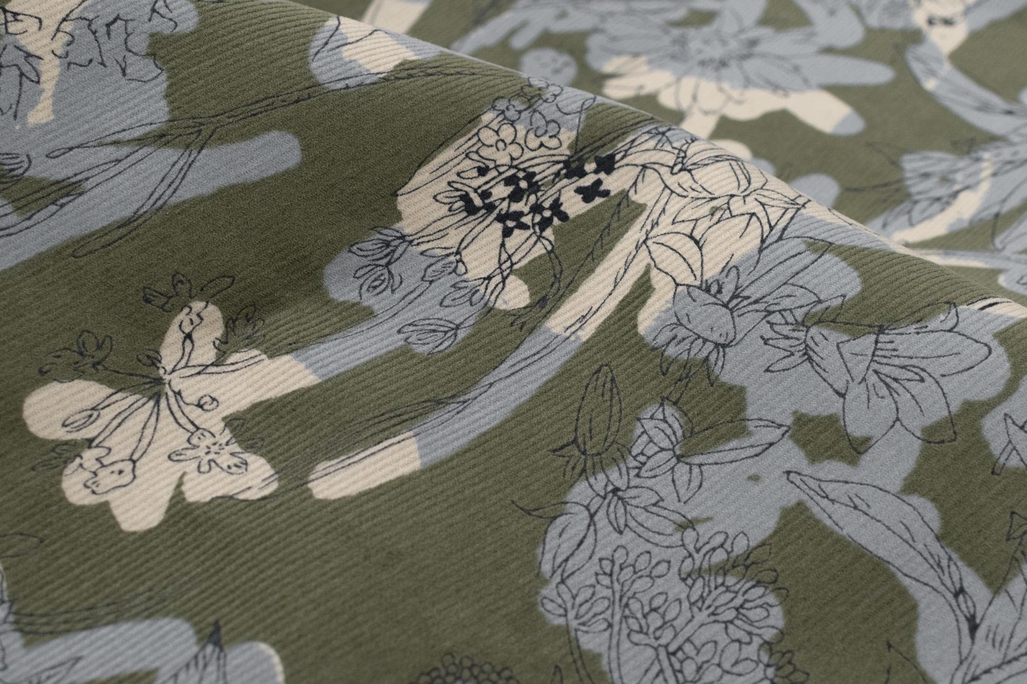 Japanese Fabric Corduroy Hailey - D - 50cm