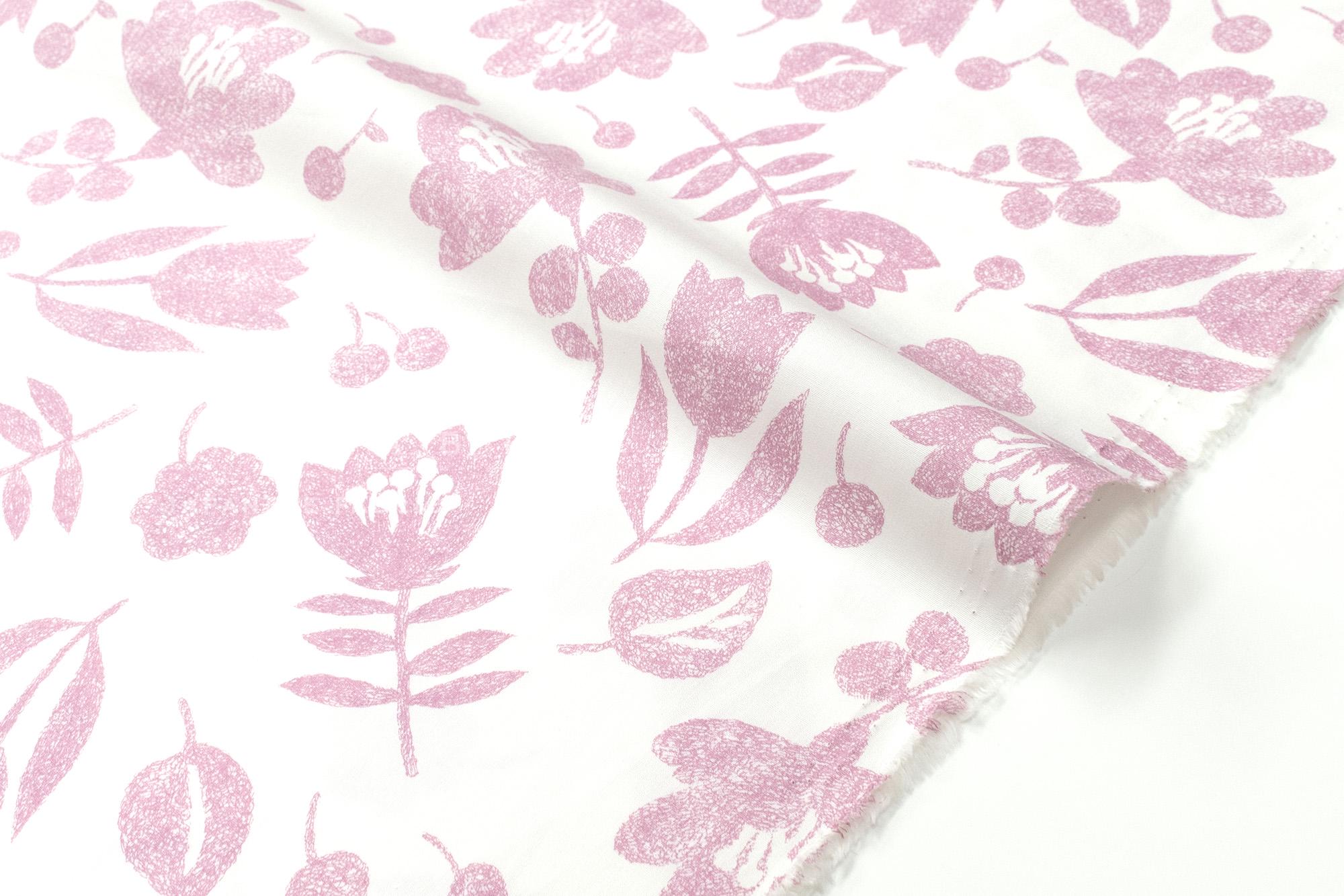 Japanese Fabric Lynette - pink - 50cm