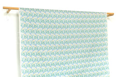 Japanese Fabric Flora - blue - 50cm