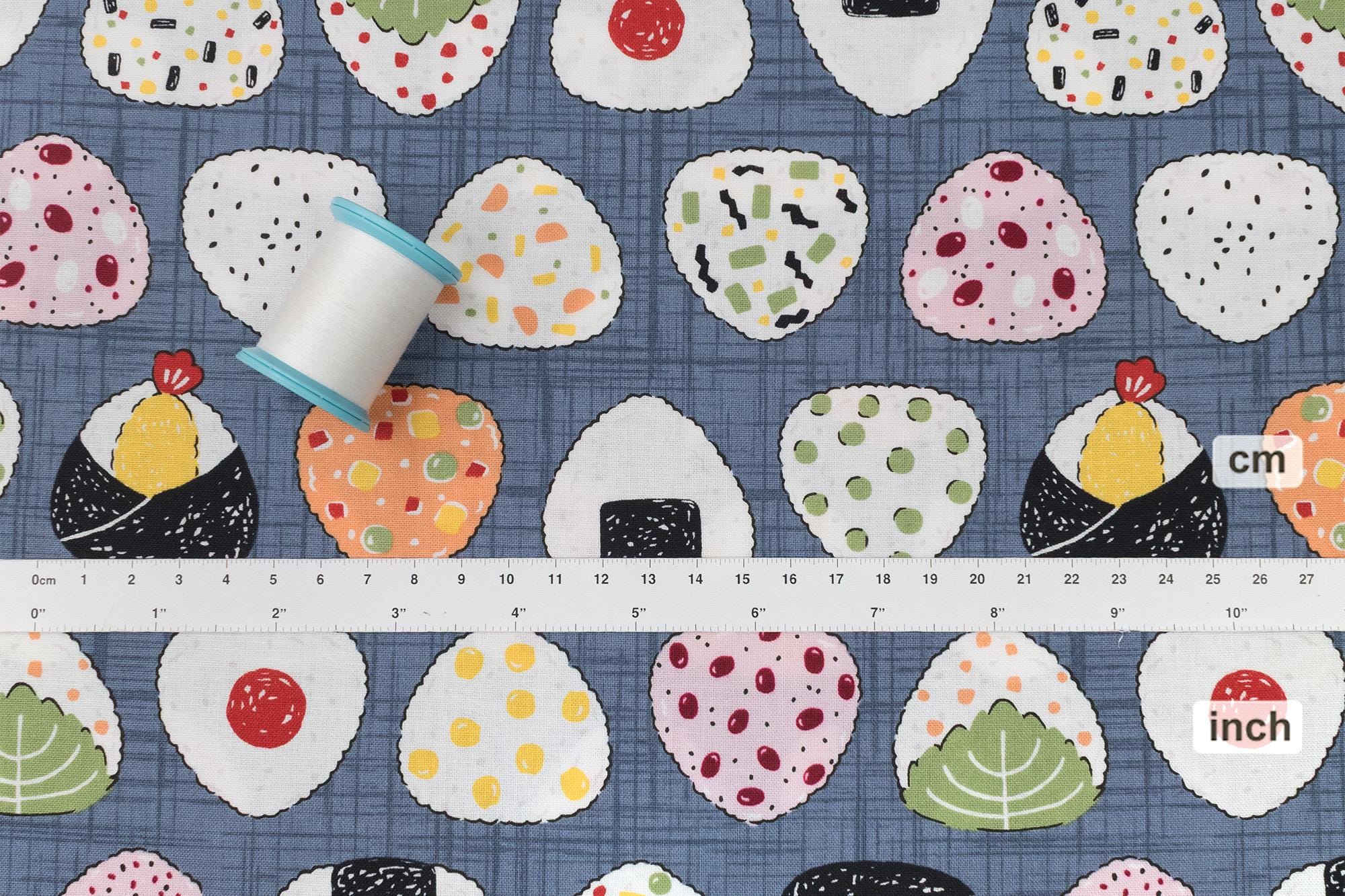 Japanese Fabric Onigiri Rice Balls - D - 50cm