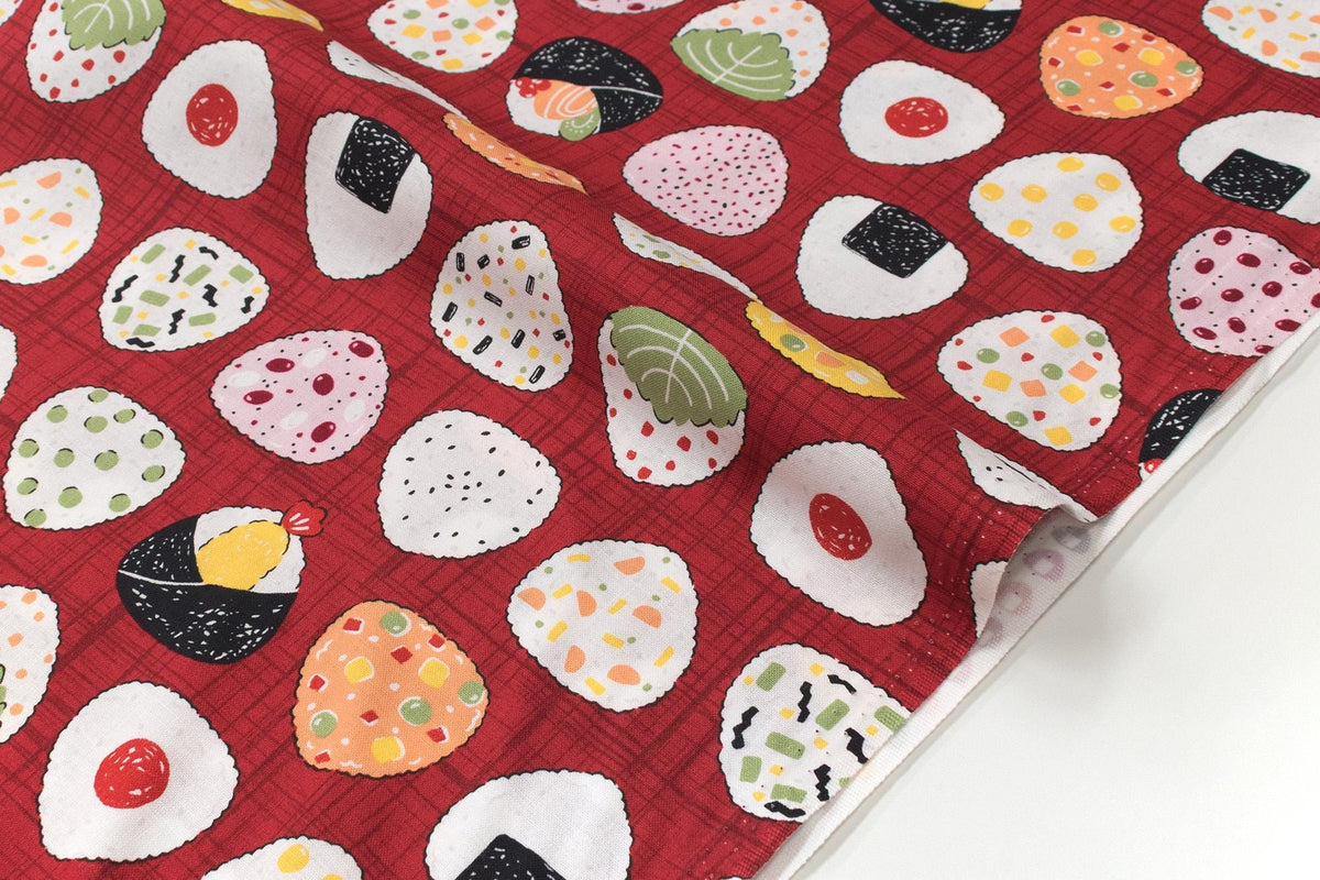 Japanese Fabric Onigiri Rice Balls - E - 50cm