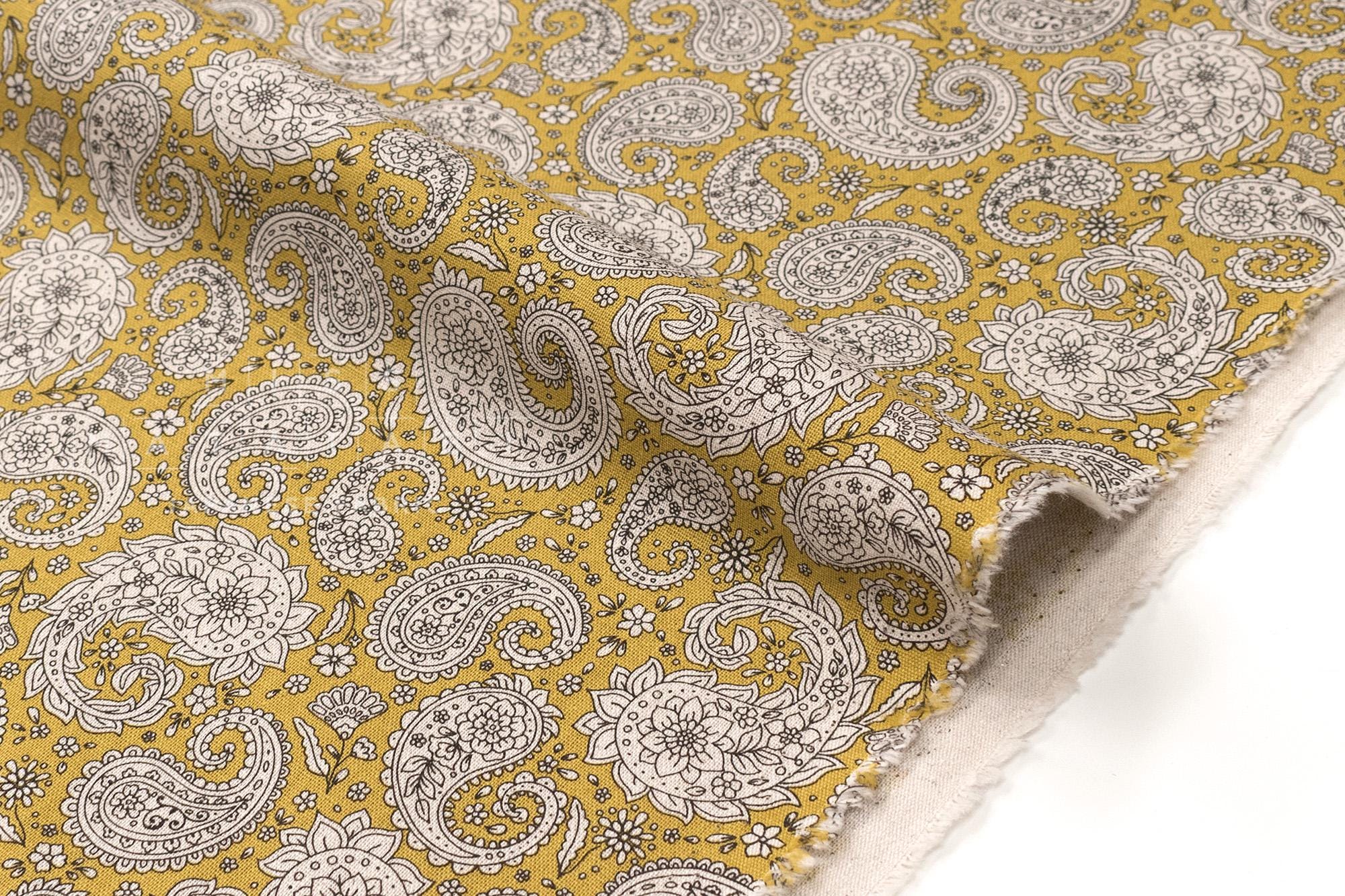 Japanese Fabric Modern Paisley - C - 50cm