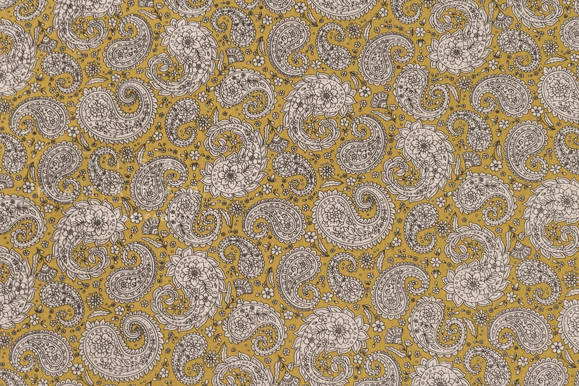 Japanese Fabric Modern Paisley - C - 50cm