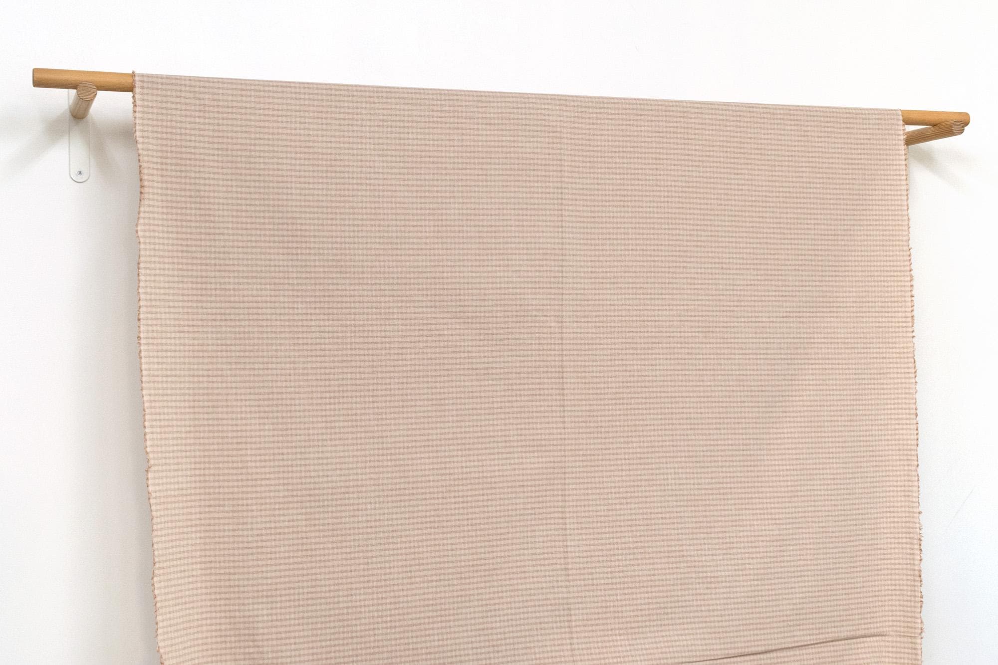 Japanese Fabric Yarn-Dyed Small Check - 5 - 50cm