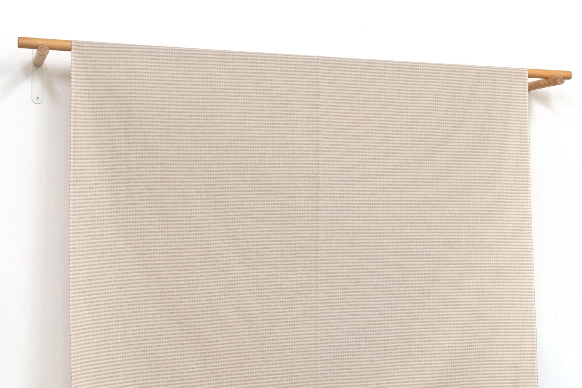 Japanese Fabric Yarn-Dyed Small Check - 6 - 50cm