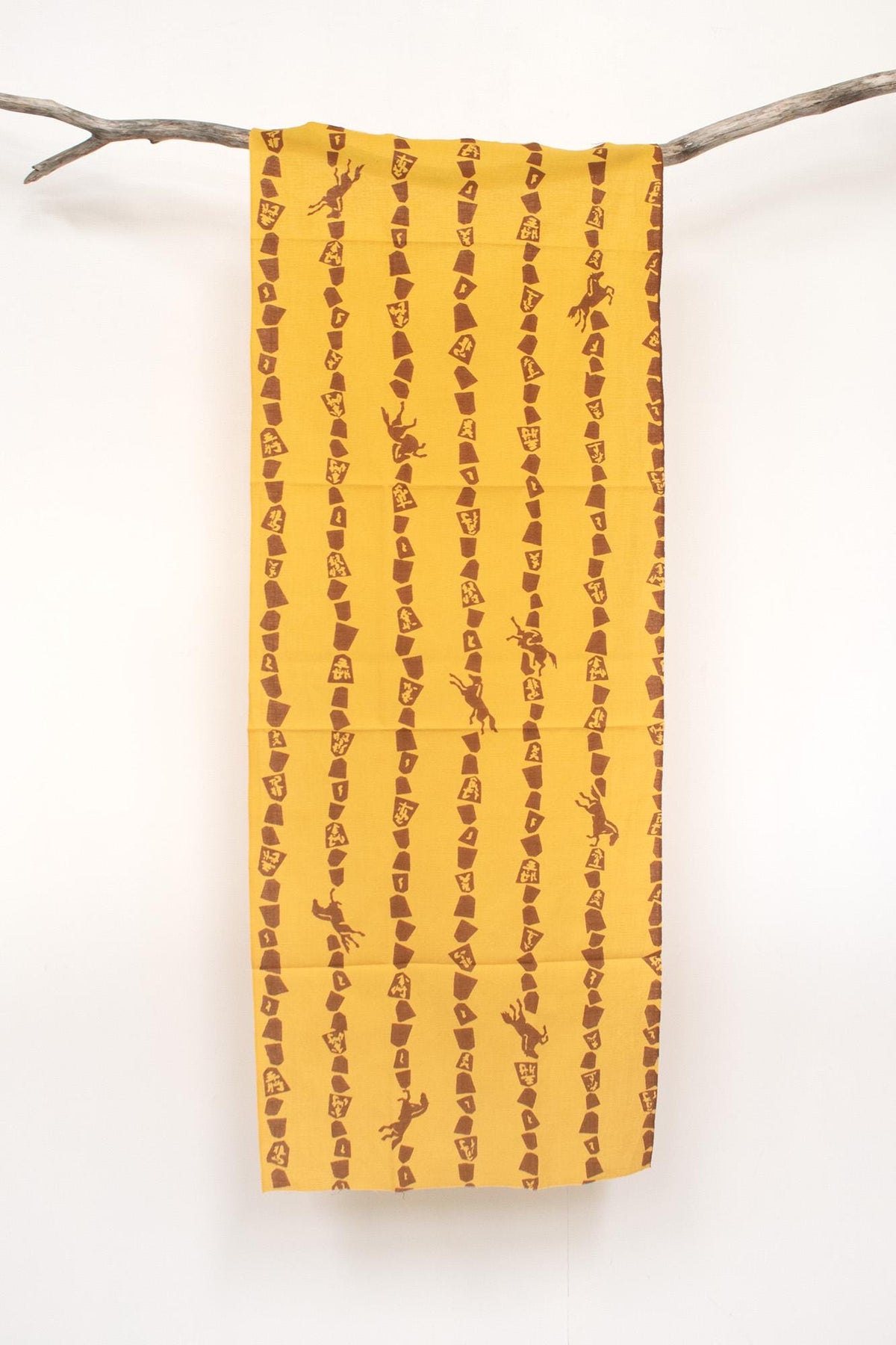 Shokunin Collection Hand-printed Chusen Japanese Tenugui Fabric - Year of the Horse 2026 - umakuiku 52