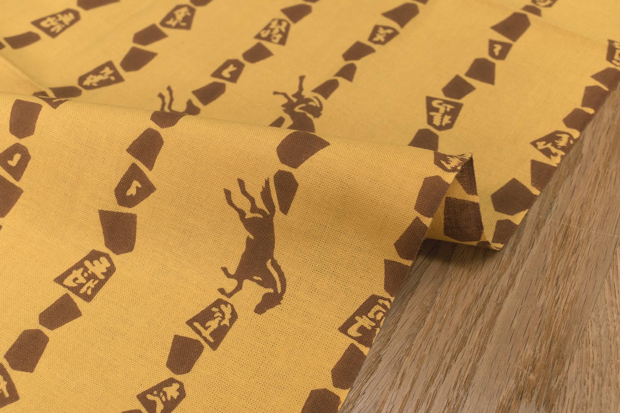 Shokunin Collection Hand-printed Chusen Japanese Tenugui Fabric - Year of the Horse 2026 - umakuiku 52