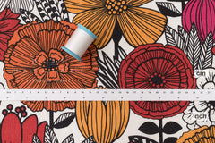 Japanese Fabric Mattina Di Vacanza Isla Floral - C - 50cm