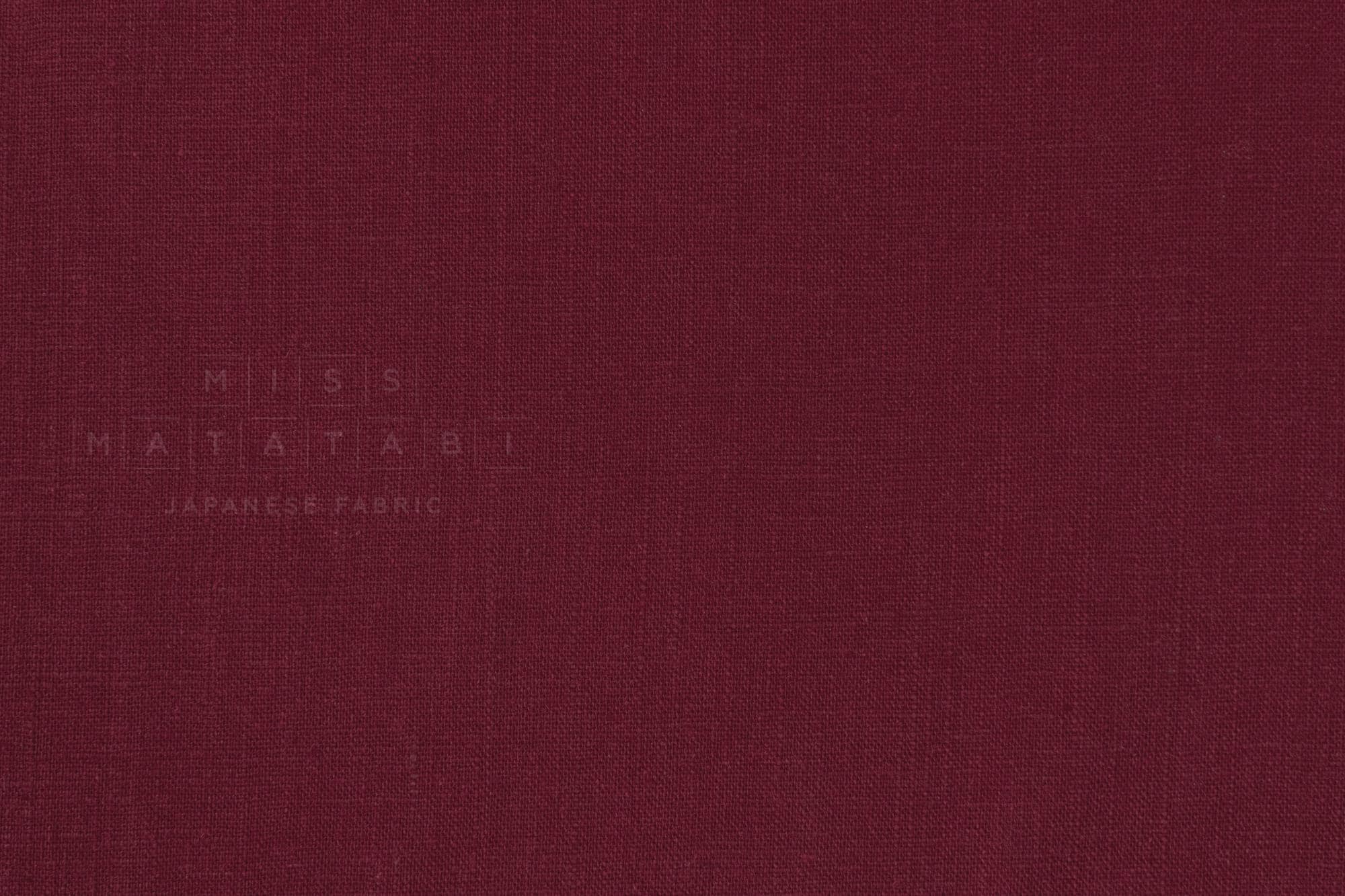 DEADSTOCK Japanese Fabric 100% Linen Solids - 4 - 50cm