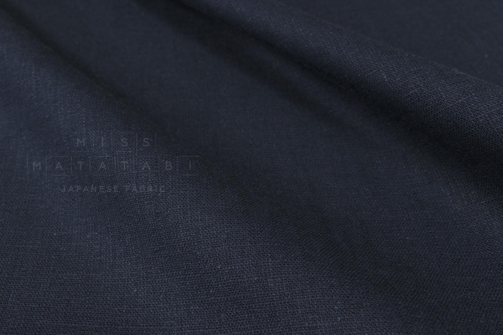 DEADSTOCK Japanese Fabric 100% Linen Solids - 5 - 50cm