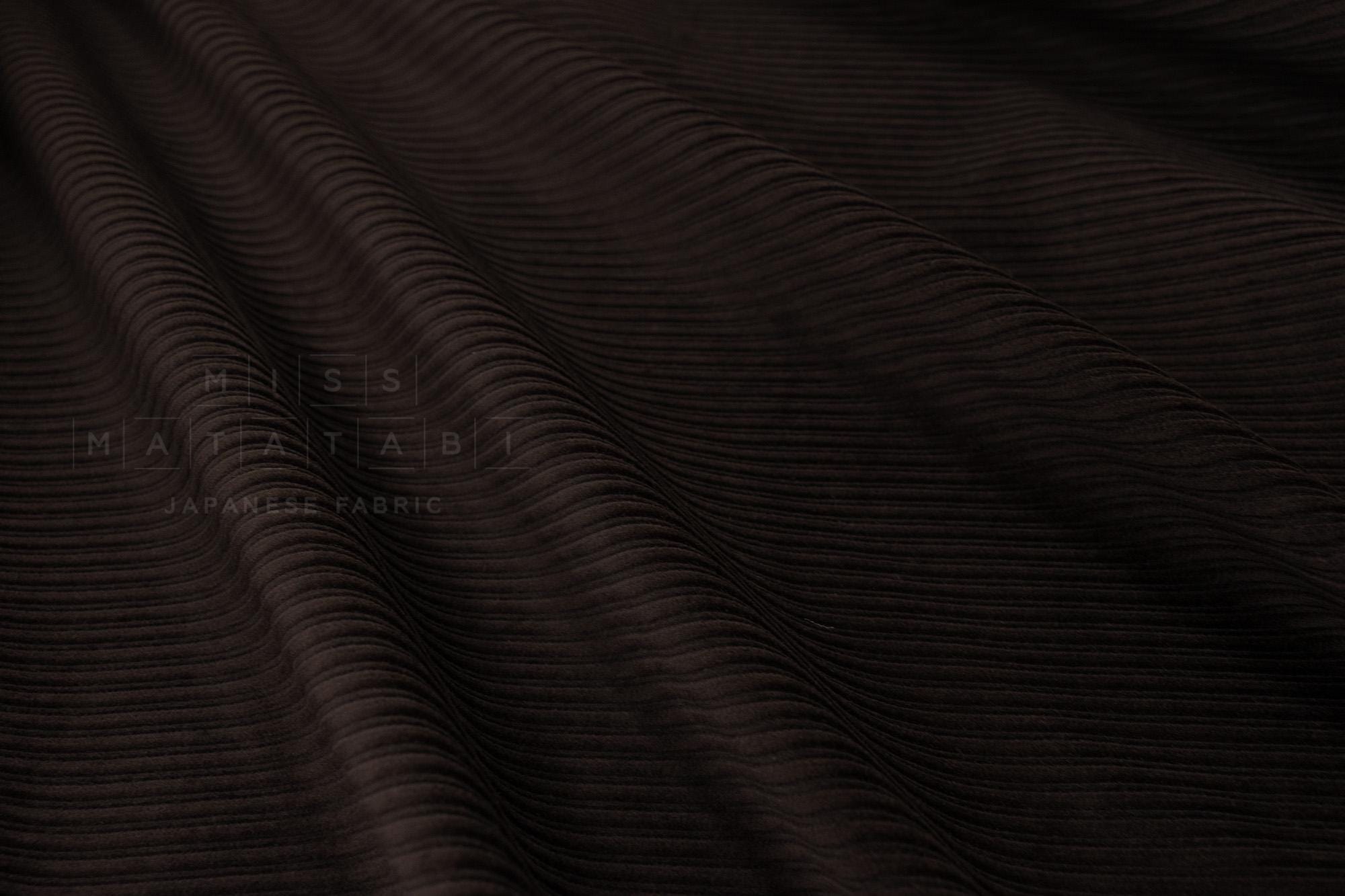 DEADSTOCK Japanese Fabric Corduroy 57642 - brown - 50cm