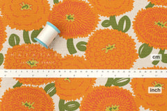 Japanese Fabric Misty Dahlia - C - 50cm