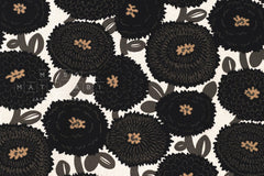 Japanese Fabric Misty Dahlia - D - 50cm