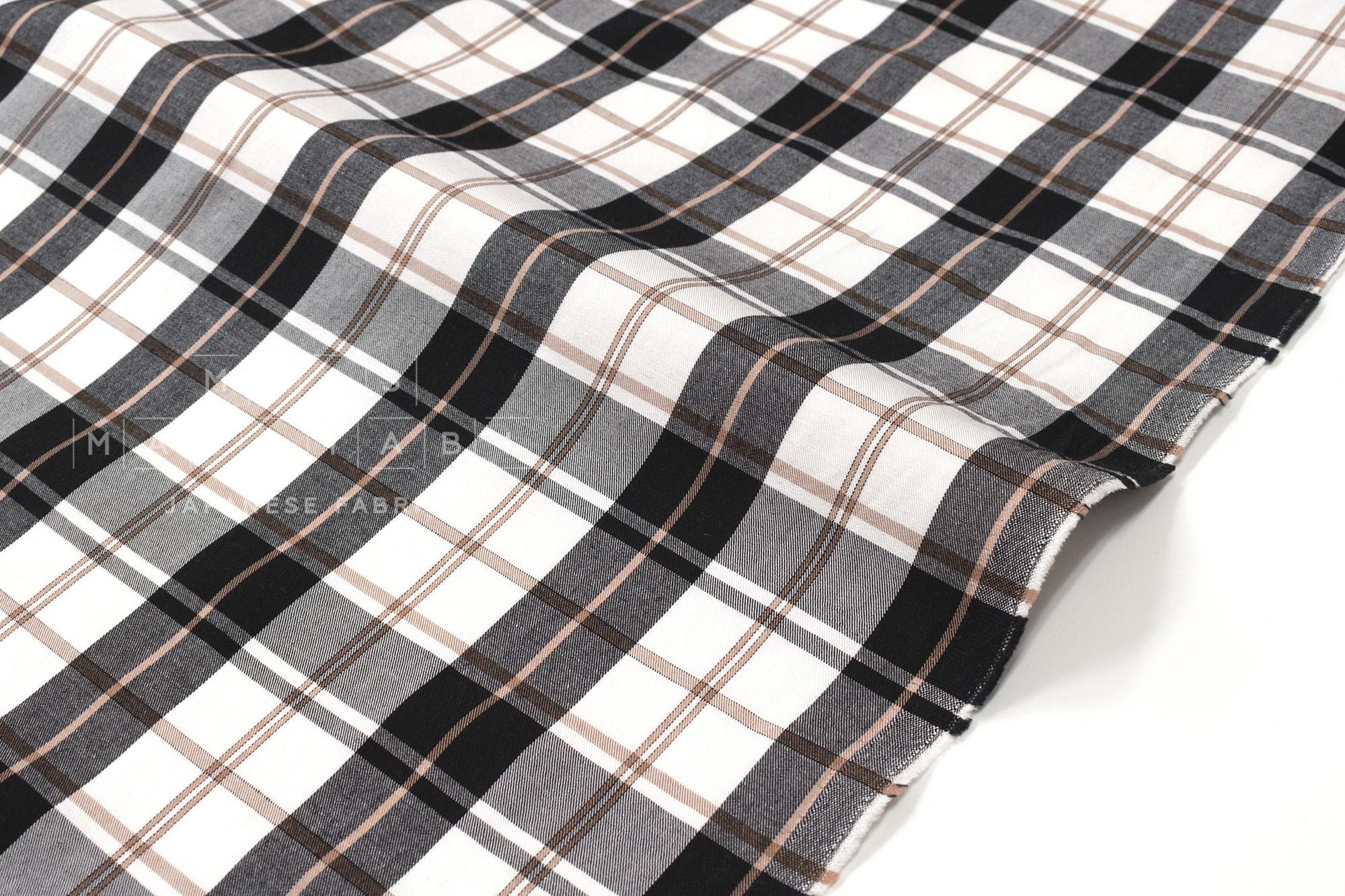 DEADSTOCK Japanese Fabric Plaid Check - 1 - 50cm