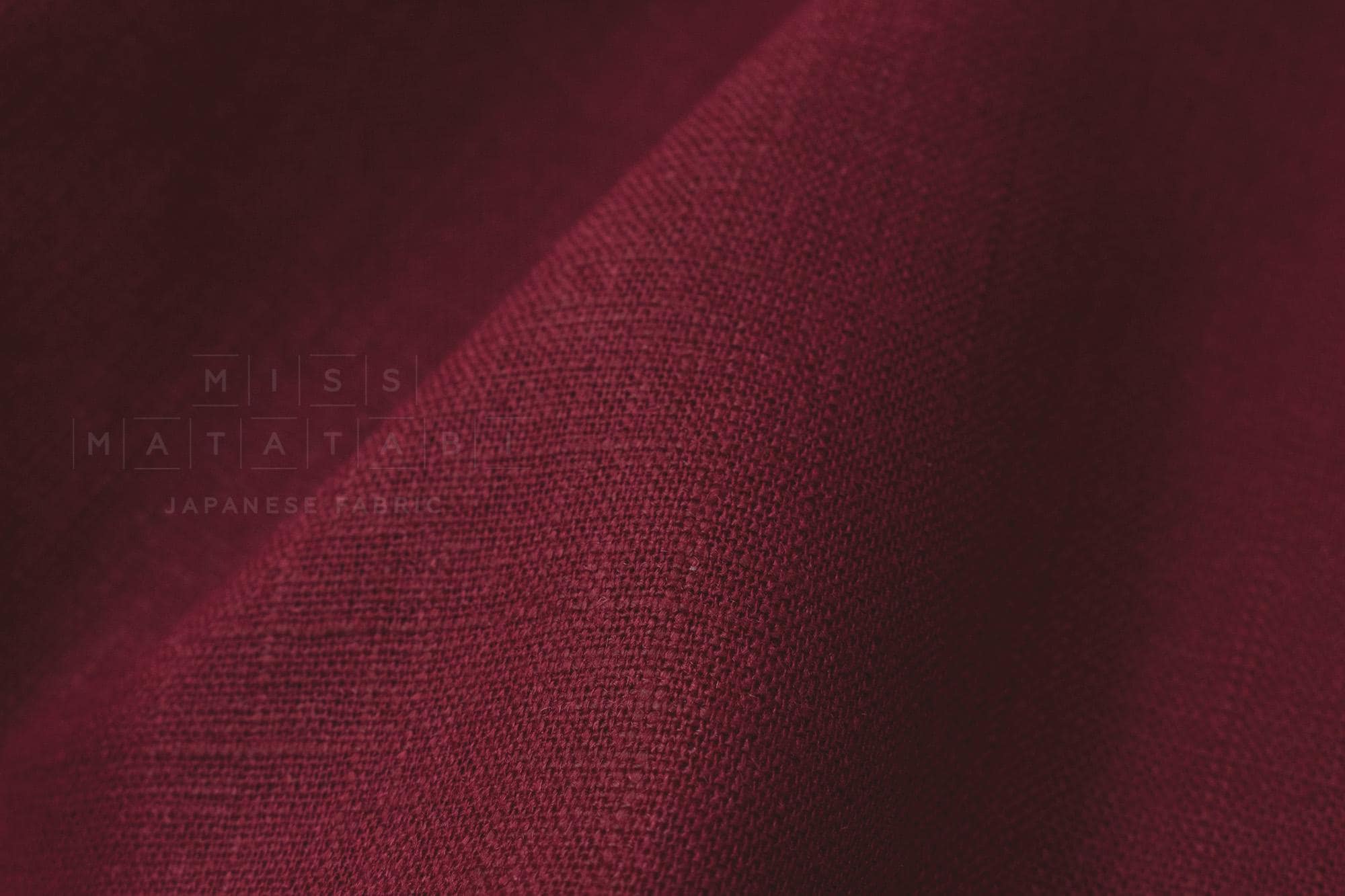 DEADSTOCK Japanese Fabric 100% Linen Solids - 4 - 50cm