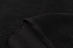 DEADSTOCK Japanese Fabric Corduroy 57344 - black - 50cm