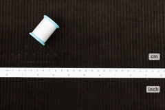 DEADSTOCK Japanese Fabric Corduroy 57642 - brown - 50cm