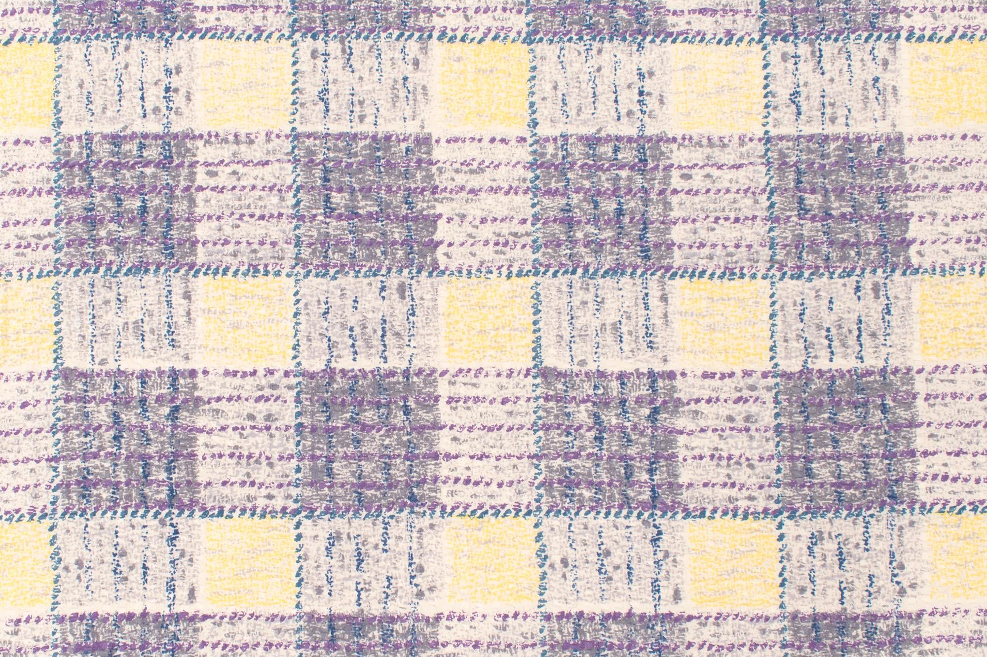 Japanese Fabric Cotton Ripple Plaid - C - 50cm