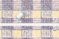 Japanese Fabric Cotton Ripple Plaid - C - 50cm