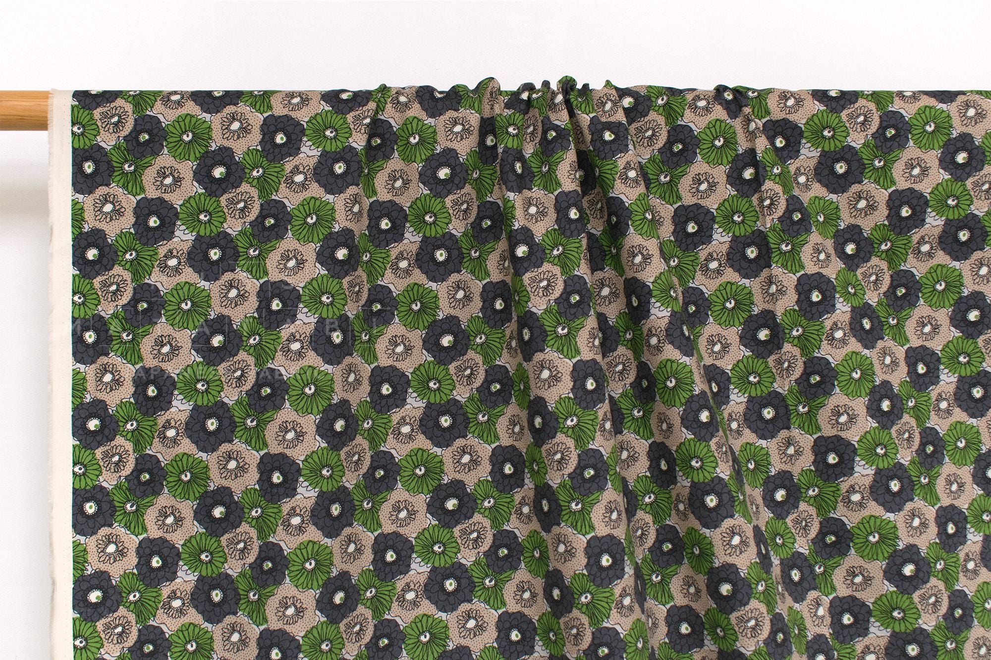 Japanese Fabric Bright Flowers - A - 50cm
