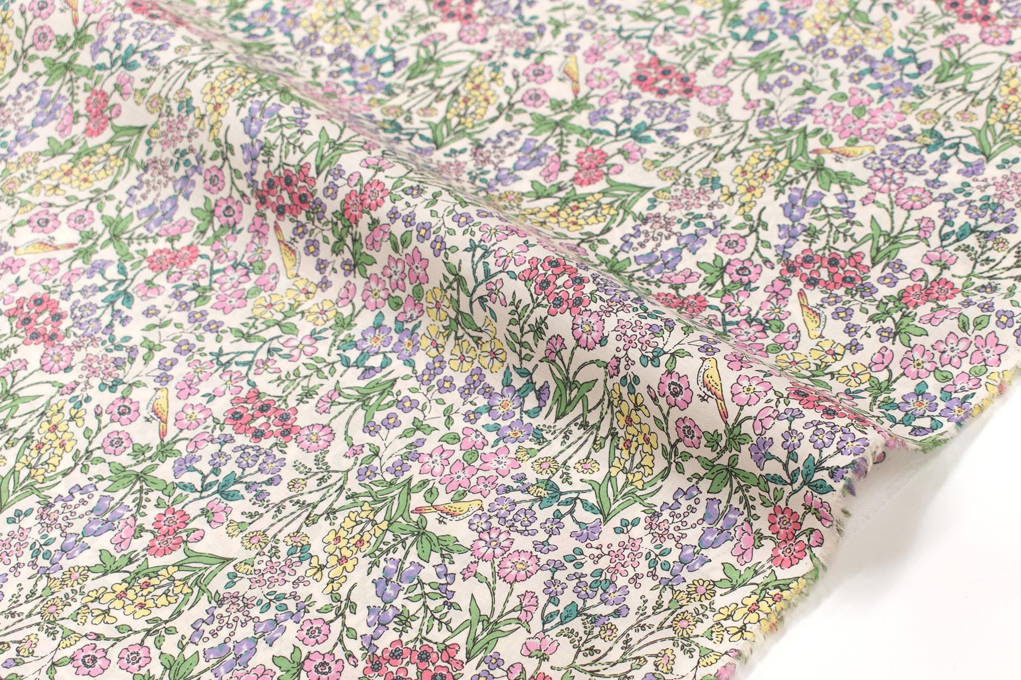 Japanese Fabric Beautiful Garden - D - 50cm