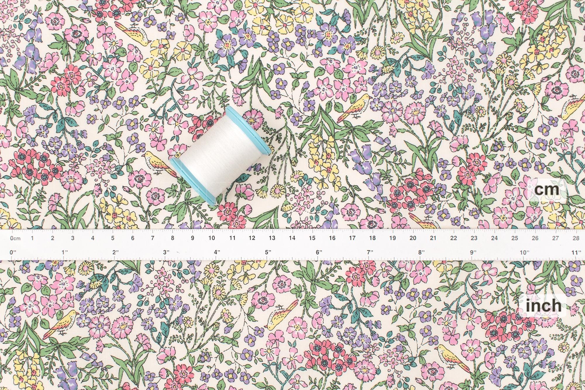 Japanese Fabric Beautiful Garden - D - 50cm